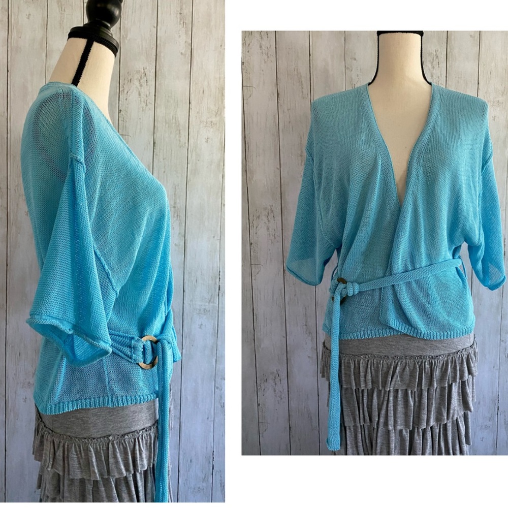 Nwot Free People Tie Waist Cardigan - Picture 5 of 15